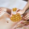Beavorty 2pcs Thai Massage Balls Spa Herbal Massage Compress Ball Warm Hot Therapys Warming Bags Chinese Herbal Health Bags for Body Relaxing Aroma view 2