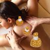 Beavorty 2pcs Thai Massage Balls Spa Herbal Massage Compress Ball Warm Hot Therapys Warming Bags Chinese Herbal Health Bags for Body Relaxing Aroma view 4