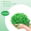 Outus 0.5 LB Green Crinkle Cut Paper Shred Filler Shredded Papers Confetti Gift Boxes Basket Crinkle Paper Filler Packing Grass Cushion Shredded Tissue Stuffing Christmas Wedding Birthday Wrapping view 2