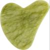 AMHIL Gua sha Scraper Board Natural Gouache Scraper Jade Massage for Face Neck Back Relax Chinese Traditional Beauty Gua Sha SPA Detox Tool Guasha Massager Massage Tool Set (Color : Green Finger) view 1