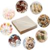 1000 Sheets Clear Cellophane Wrap Roll 5x5 Inches for Treats, Lollipop, Gummies, Saran Wrap& Cake Pop Making Supplies, etc view 1