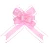 uxcell 20pcs 9 Inch Giant Large Pull Bow Gift Wrapping Organza Bows Ribbon Pink for Wedding Baskets Presents Christmas view 1