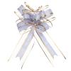 uxcell 10pcs 11 Inch Extra Large Pull Bow Love You Gift Wrapping Bows Ribbon Organza Light Purple for Wedding Baskets Presents Christmas Party view 1