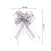 uxcell 10pcs 11 Inch Extra Large Pull Bow Love You Gift Wrapping Bows Ribbon Organza Light Purple for Wedding Baskets Presents Christmas Party view 2