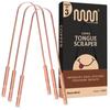 MasterMedi Pure Copper Tongue Scraper for Adults, Tongue Scrubber for Bad Breath, Easy to Use, Tongue Cleaner for Oral Care & Hygiene (Copper Pack of 3) view 1