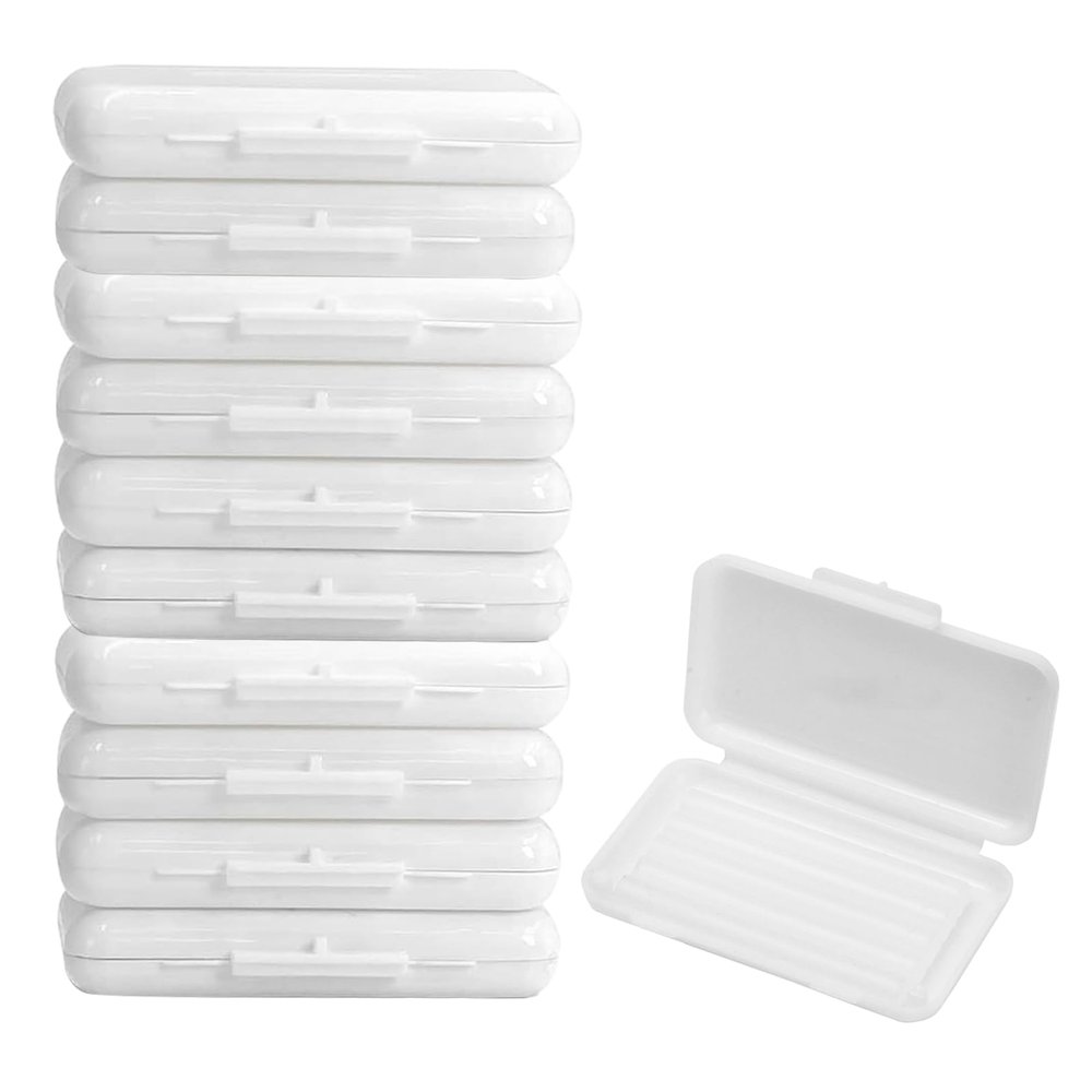 10 Pack Dental Braces Wax for Teeth Braces & Aligners, 50 Unscented & Flavorless Orthodontic Wax Strips for Dental Care Braces Brackets Cover Lip Protector Oral Appliances Ortho Accessories