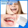 10 Pack Dental Braces Wax for Teeth Braces & Aligners, 50 Unscented & Flavorless Orthodontic Wax Strips for Dental Care Braces Brackets Cover Lip Protector Oral Appliances Ortho Accessories view 4