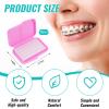 10 Pack Dental Braces Wax for Teeth Braces & Aligners, 50 Unscented & Flavorless Orthodontic Wax Strips for Dental Care Braces Brackets Cover Lip Protector Oral Appliances Ortho Accessories view 3