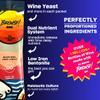 Brewsy Starter Kit for Mead Making - Custom Mead Kit - 4 Bottles in 9 Days - Use Any Juice view 4