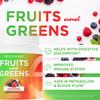 selfevolve Fruits and Greens Organic Probiotic Powder: 30 Servings for Men & Women. Vegan with 10 Billion CFUs, Spirulina, Kale, Spinach, Chlorella, Elderberry, Digestive Enzymes - Probiotics view 2