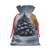 Christmas Tree Snow Holiday-Themed Gift Bags - Stylish,Unique,And Personalized Reusable Drawstring Gift Bags view 1