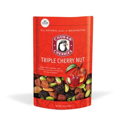 Chukar Cherries Triple Cherry Nut (Pack of 2)
