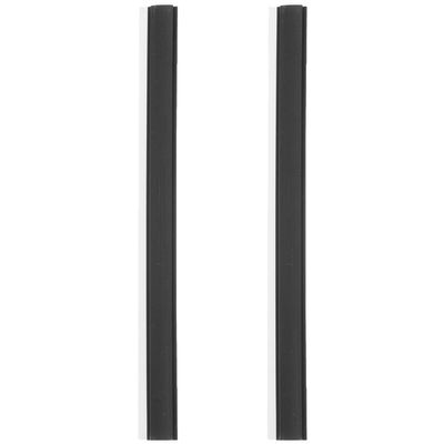 2pcs Plastic Lips Dustpan Lips Insert Strips Plastic Strip Dustpan for Replace Edge