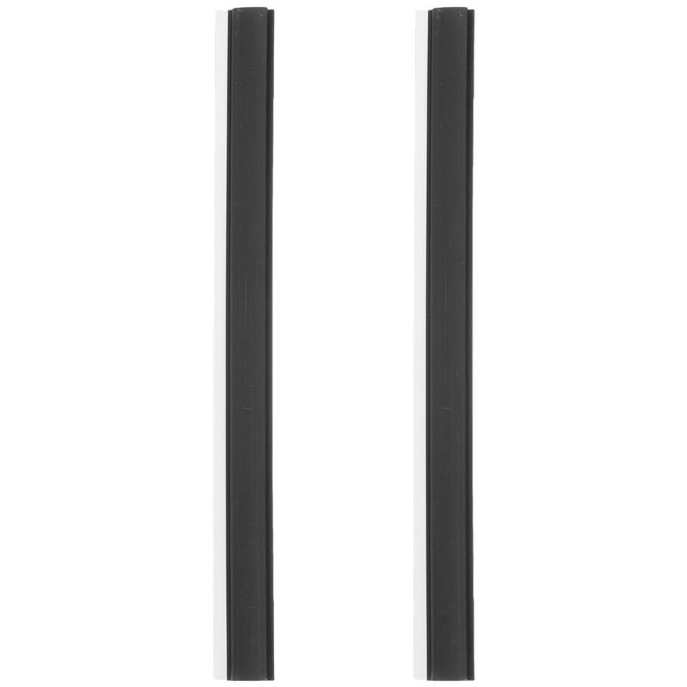 2pcs Plastic Lips Dustpan Lips Insert Strips Plastic Strip Dustpan for Replace Edge