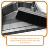 2pcs Plastic Lips Dustpan Lips Insert Strips Plastic Strip Dustpan for Replace Edge view 4