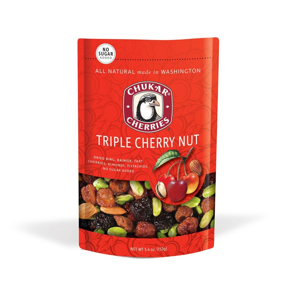 Chukar Cherries Triple Cherry Nut (Pack of 4)