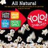 YOLO! Gourmet Virtually Hulless Popcorn Kernels, Premium White Butterfly Popping Corn, Non GMO, Gluten Free, Vegan, 32 Oz Resealable Bag (Pack of 1) view 3
