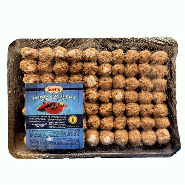 Swedish Meatballs, 2lb Tray (Pack of 2)
