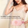 DAUZ Portable Cordless Heating Pad, Portable Menstrual Heating Pad 5 Heat Levels for Reading for Office view 3