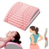 ADHMETOP Neck and Back Stretcher, Support Massager, Used to Relieve Low Back Pain, Relax and Soothe The Back and Neck, intervertebral disc herniation, Sciatica, and Relaxation Tool (Pink) view 1