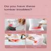 ADHMETOP Neck and Back Stretcher, Support Massager, Used to Relieve Low Back Pain, Relax and Soothe The Back and Neck, intervertebral disc herniation, Sciatica, and Relaxation Tool (Pink) view 2