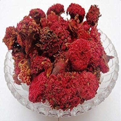 Anar - Dry (100Grm) Pomegranate Flower - Anaar k Sukhe Phool - Madulai - Punica Granatum - Anar Phool Herb Dried -  
