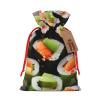 ZISHAK Sushi Dill Pickles Drawstring Fabric Gift Bagsideal Holiday Gift Bags For Any Occasion view 1