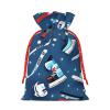 ZISHAK Ice Hockey Print Drawstring Fabric Gift Bagsideal Holiday Gift Bags For Any Occasion view 2