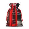 ZISHAK Red Phone Booth London Street Drawstring Fabric Gift Bagsideal Holiday Gift Bags For Any Occasion view 2