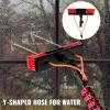 FUYAO Telescopic Water Fed Pole Brush - Ultimate Kit for Window Cleaning, Solar Panels, & Conservatory Roof - Extendable Cleaner with Water Fed Pole & Window Cleaning Brush view 2