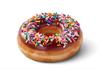 Krispy Kreme Chocolate Iced Glazed Doughnut With Sprinkles Donuts One Dozen view 2