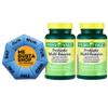 Spring Valley Probiotic Multi-Enzyme Digestive Formula Tablets Pack of 2, 200 ct 400 Total Including Pill Organizer view 1