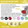 1058 Designs Coffee Mug Cup Splash Splatter Guard Screen compatible with Keurig and other single serve brewing machines (Red) view 2