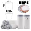 100 PCS Drawstring Trash Bags 10L White Plastic Biodegradable Garbage Bags with String Handle (17.7" x 19.7") view 4