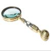 10X Large Solid Magnifying Glass with Bone & Brass Handle | Gifts for Boys Girls Dad Mom Seniors, Anniversary Birthday, Halloween Dcor - A.A.Nauticals - A.A.Nauticals view 3