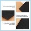 Healeved High Heel Replacement Tips - Non-Slip Rubber Heel Caps for Shoe Repair Anti-Clacking Adhesive Sole Grips for Square Heels 8 Pcs view 3