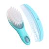 SAFIGLE 2sets Quality Material Detangling Brush Comb for Newborn Boy Girl Massage Hair Care view 3