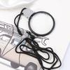 9 pcs Household Reading Magnifiers Lanyard Portable Explore Magnifiers Kids Adults Handheld Hanging Loupe Books Maps Jewelry view 2