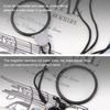 9 pcs Household Reading Magnifiers Lanyard Portable Explore Magnifiers Kids Adults Handheld Hanging Loupe Books Maps Jewelry view 4