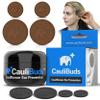 CauliBuds Cauliflower Ear Magnet - Premium Silicone Ear Magnets Cauliflower Ear - Pressure Earrings Magnetic Ears - Treatment in BJJ, Wrestling, MMA, & Rugby - Cauliflower Ear Draining Kit (Brown) view 1