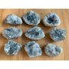 1 Pcs of Raw Celestite Cluster, Celestite Geode, Natural Blue Celestite (32-36 oz) view 1