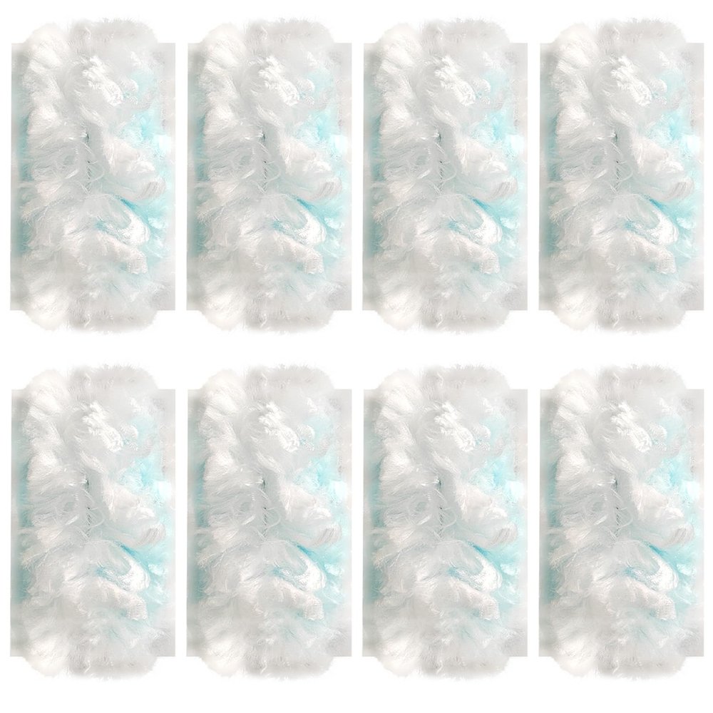 60 Pack Disposable Duster Refills Electrostatic Fluffy for Cleaning, Duster Removal Brush Disposable Replacement Head, Multi Surface Refills for Dusting Electronics Blinds Ceiling Fans Furniture