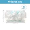 60 Pack Disposable Duster Refills Electrostatic Fluffy for Cleaning, Duster Removal Brush Disposable Replacement Head, Multi Surface Refills for Dusting Electronics Blinds Ceiling Fans Furniture view 2