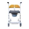 AoForce Transfer Chairs for Seniors, Transport Chair Transfer Wheelchair, Full Body Waterproof Bedside Commode Chair with Bedpan, Patient Transfer Lift with 180 Split Seat (Size : A) view 1