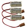 RUNAAJA (3-Pack) CR17335SE 3V 1800mAh Non-Rechargeable Lithium Cell for Industrial and Memory FDK CR17335SE 3V with Brown Plug view 1