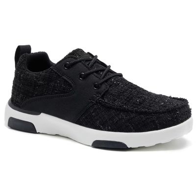 Women's Orthopedic Walking Shoes with Arch Support: Adjustable Suppotive Shoes for Back Pain, Breathable Orthotic Work Sneakers for Plantar Fasciitis Black Size 8