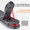 Height Increase Insoles for Men, 4 Layers Shoe Height Inserts to Make You Taller, Multi-Layer Invisible Boosting Lifts Soles for Women Kit with Air Cushion Heel Height 3.54 Inch view 3