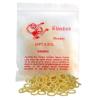 100 Pack Orthodontic Elastics Dental Rubber Bands Intraoral Elastic Bands Red Monkey (Heavy, 6.5 Oz, 3/8) view 1