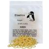 100 Pack Orthodontic Elastics Dental Rubber Bands Intraoral Elastic Bands Black Penguin (Light, 3.5 Oz, 5/16'') view 1