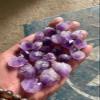 AMHIL Amethyst Rough Stone 100g Amethyst Stone Tooth Birthday Gift Ornament Energy (Size : 100g) view 2